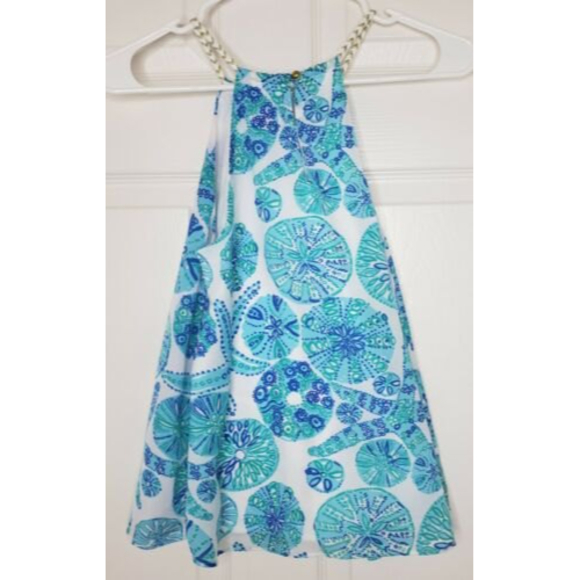 Lilly Pulitzer Target Extra Small XS Sanddollar Tank Top Blouse Shirt - Picture 6 of 6